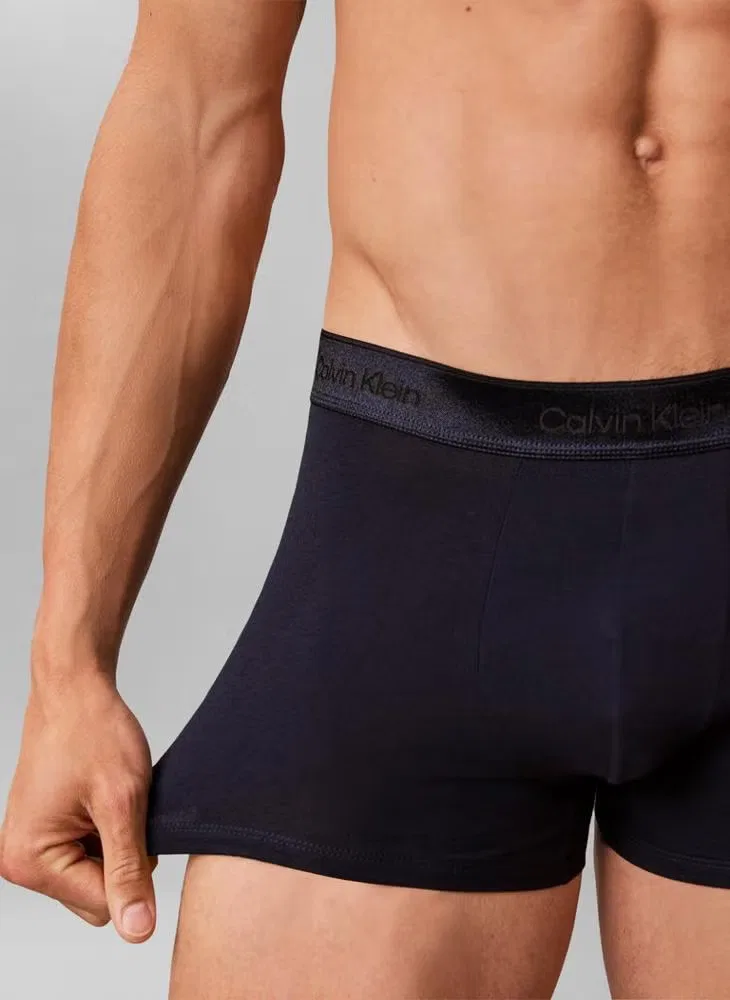 Трусы-боксеры хлопковые 3 pack Icon Calvin Klein, серый — фото 4