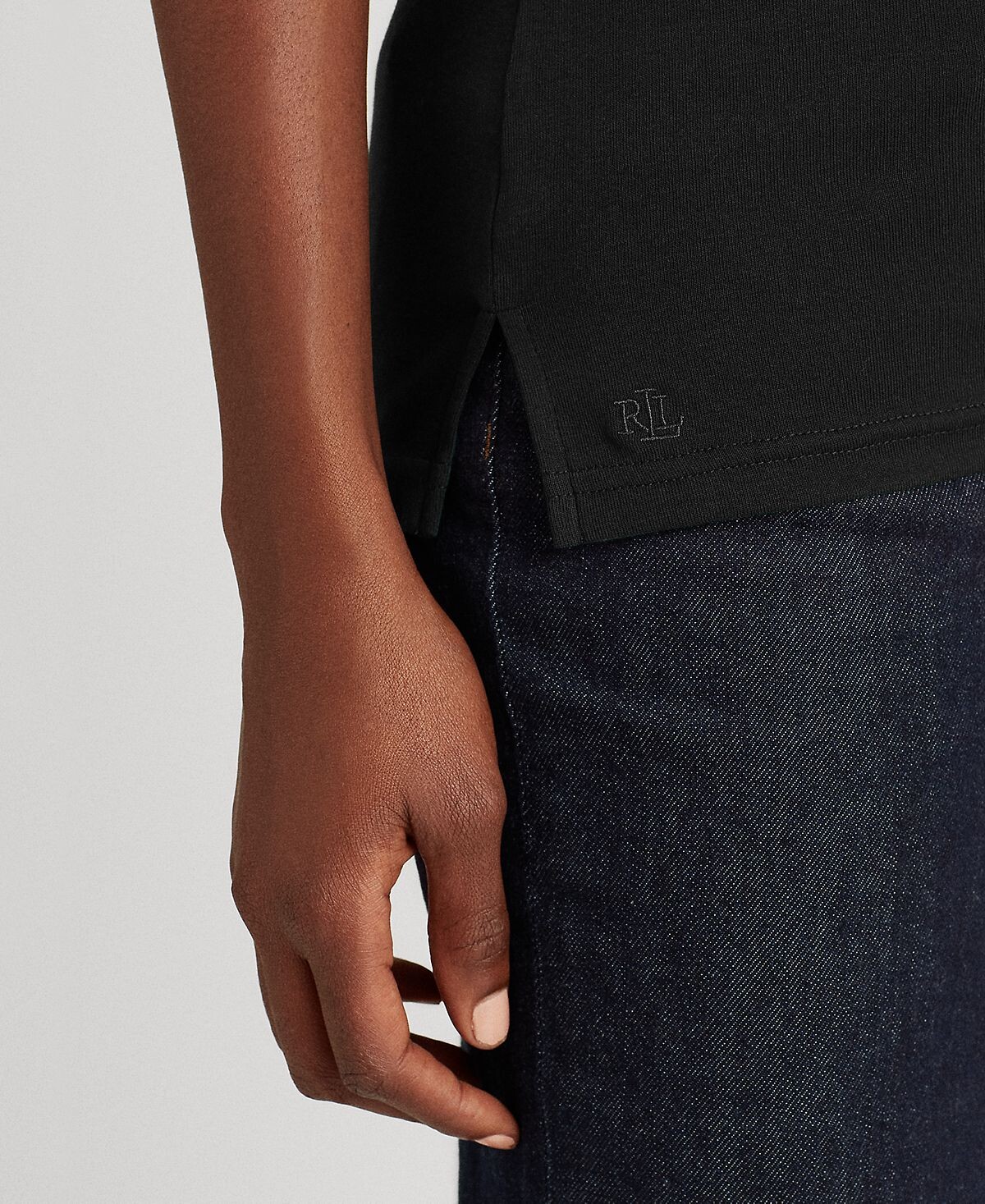 Эластичный топ с вырезом лодочкой, стандартный и миниатюрный Lauren Ralph Lauren, мульти — фото 4