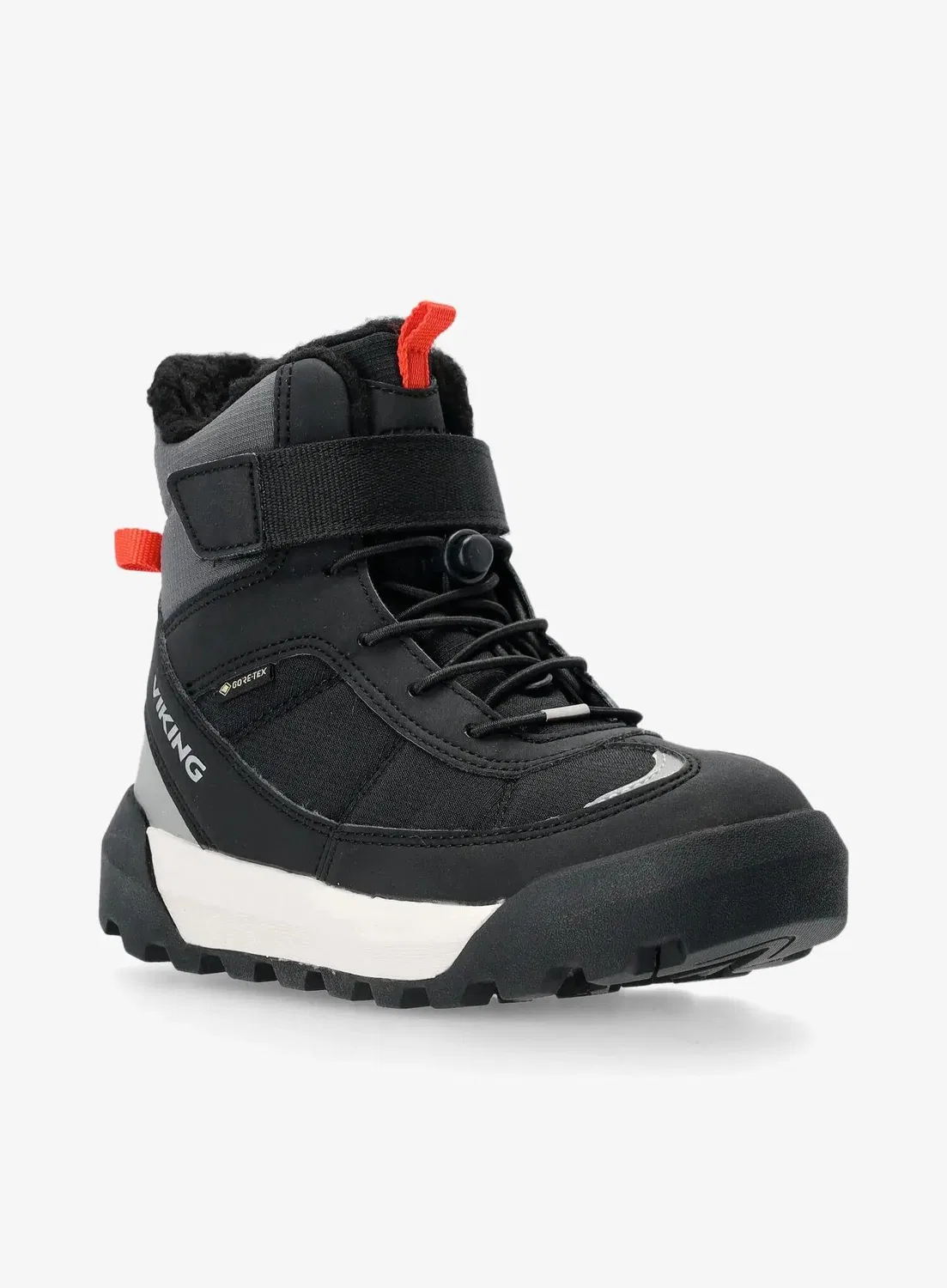 Детские снежные ботинки с мембраной GORE-TEX Expower Warm GTX 1V SL Viking, Schwarz — фото 3