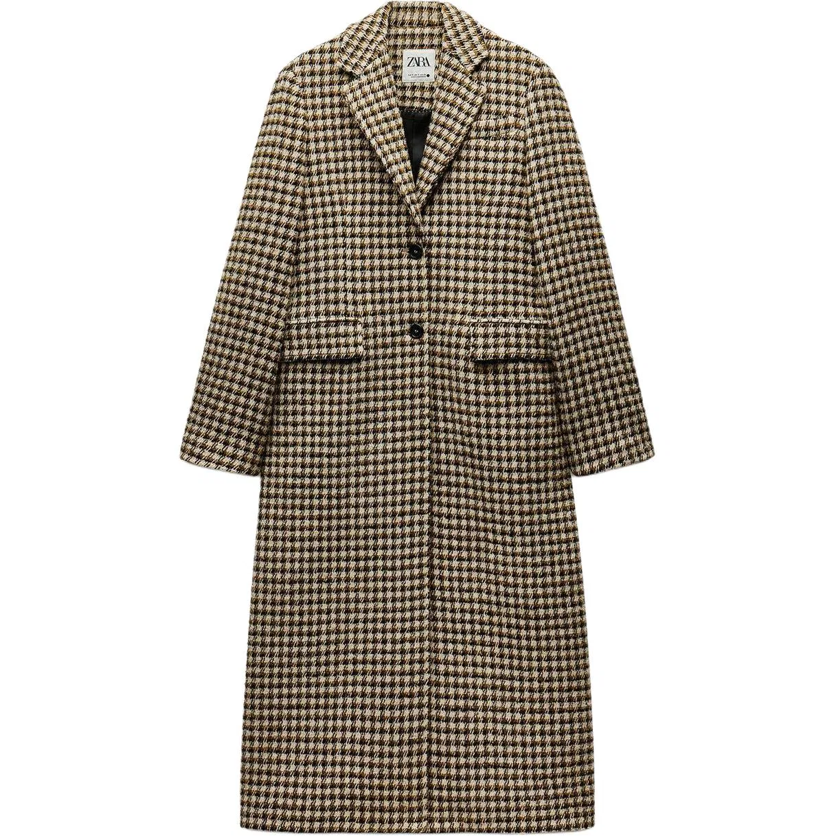 Женское пальто ZW Series Brown, ZARA, Brown