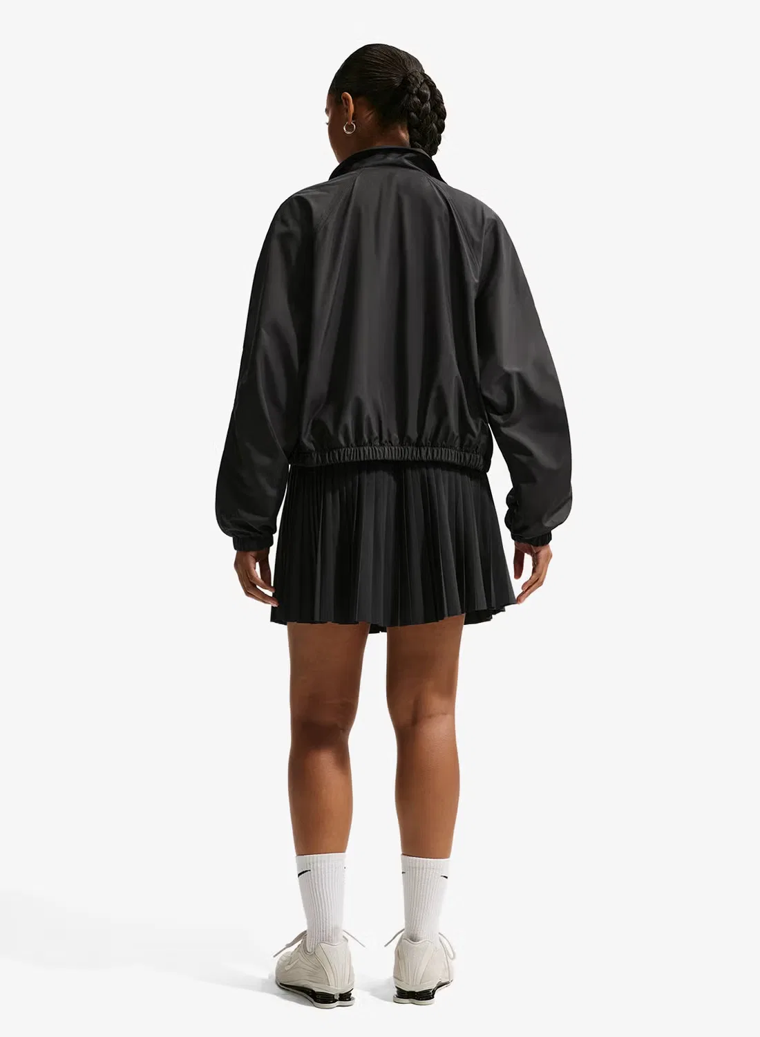 Куртка трековая с защитой от UV Nsw classic Nike, черный — фото 2