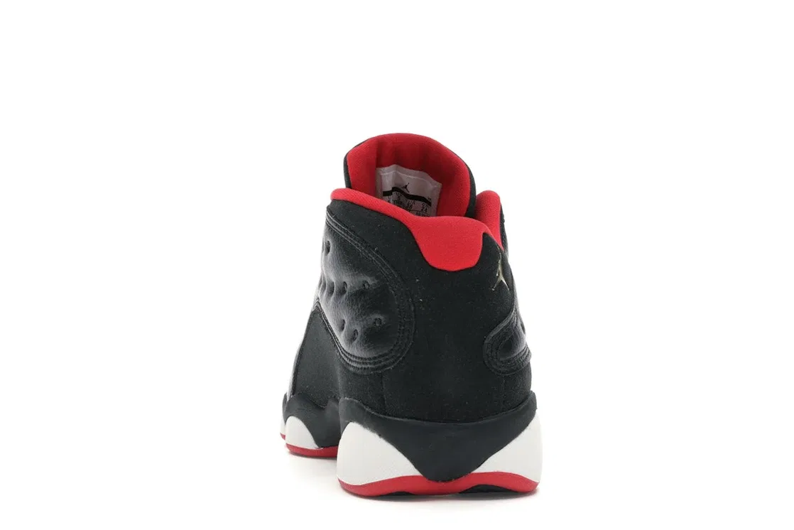Детские кроссовки Lifestyle Jordan 13 Retro Low Jordan, Black/Metallic Gold-University Red-White — фото 4