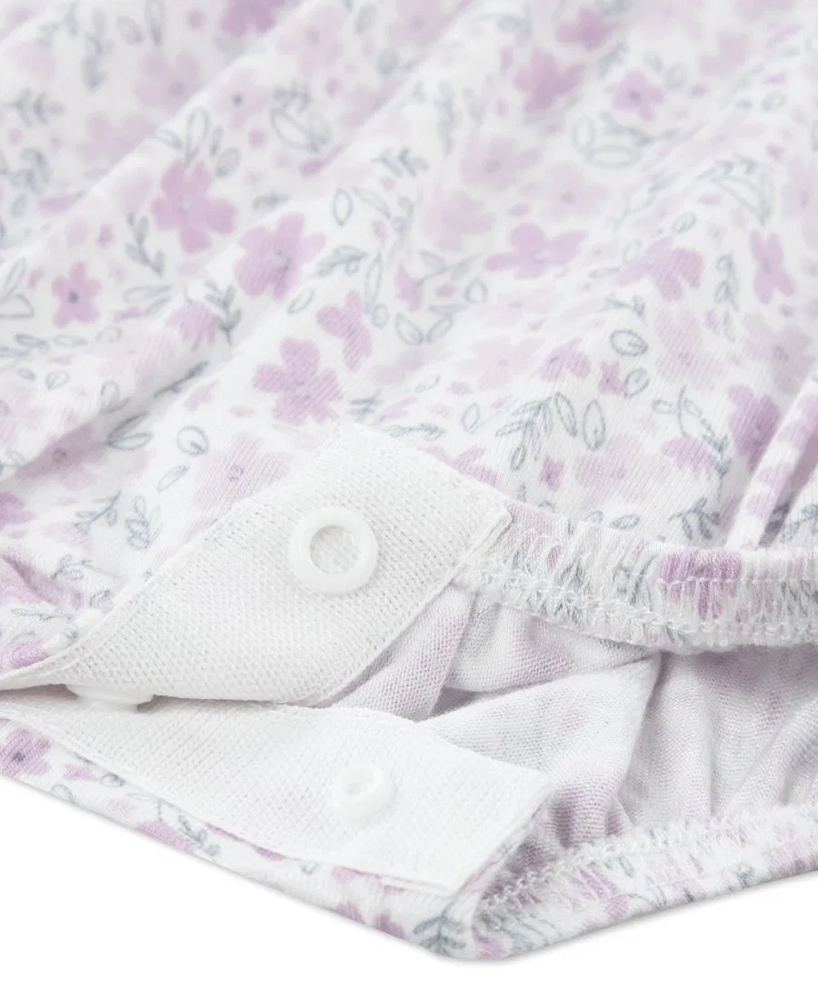 Комплект боди-комбинезонов с коротким рукавом Huggies, Purple — фото 3