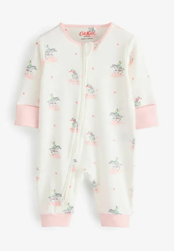 Комплект из 3 хлопковых слипов с цветочным принтом Next Pink, White, белый/розовый — фото 3