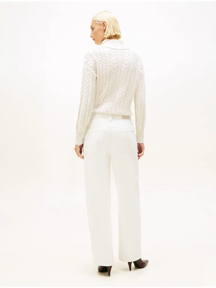 Джинсы Barrel Fit TOMMY HILFIGER, Ivory — фото 2
