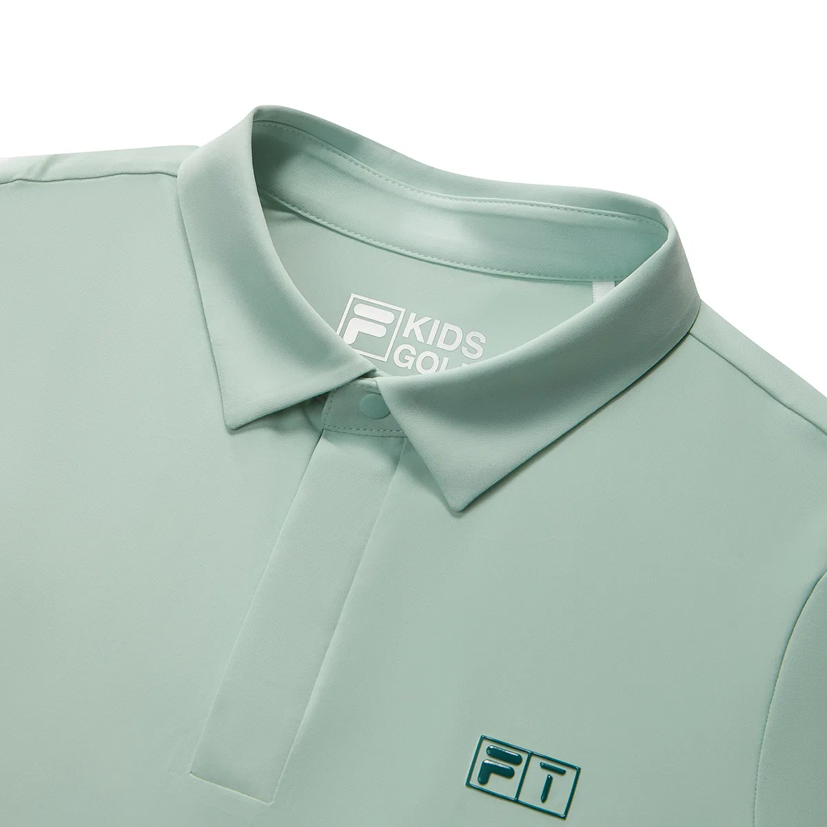 Поло Детское Тонкое Стрейч, FILA KIDS, Foam Green — фото 4