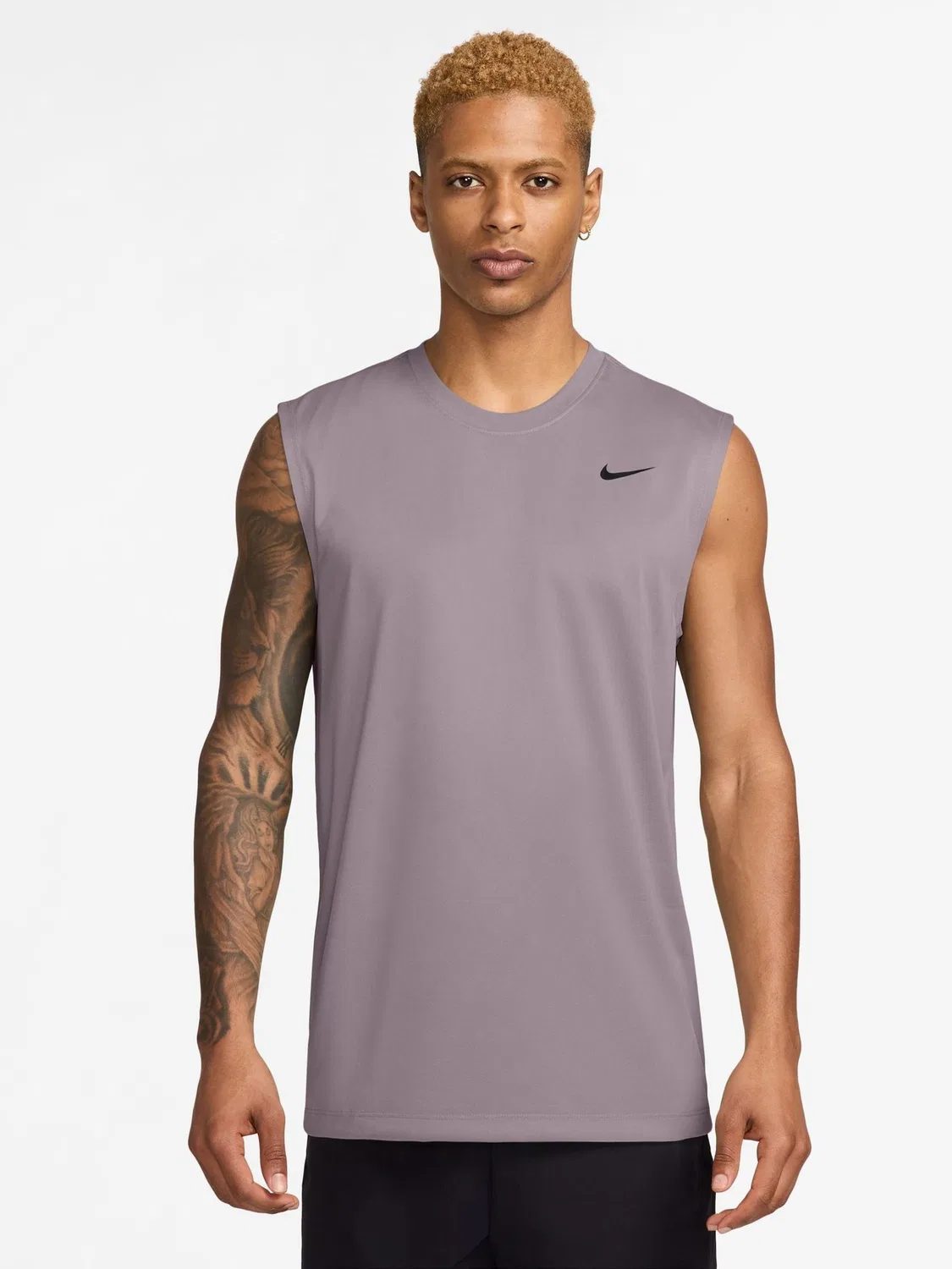 Майка тренировочная Dri-FIT Legend Nike, светло-фиолетово-розовый