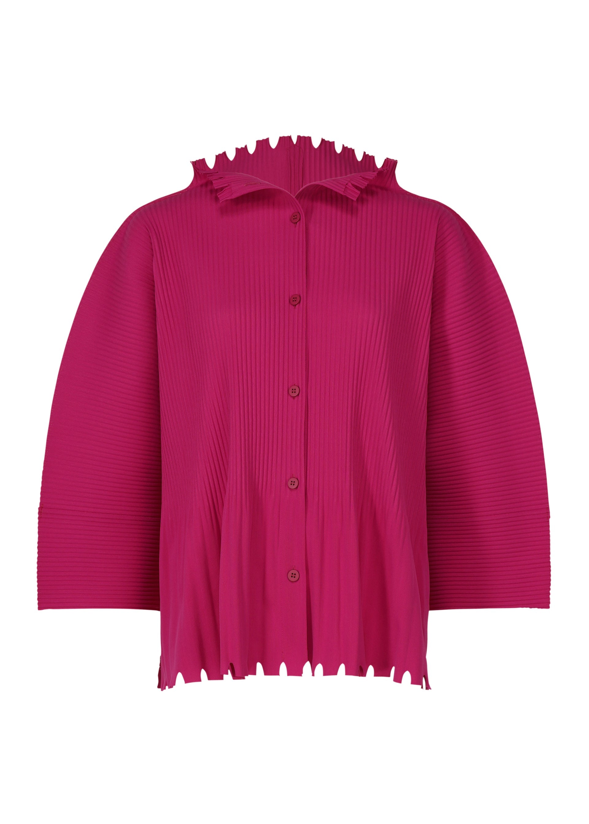 

Кардиган mellow fringe pleats Me Issey Miyake, красный