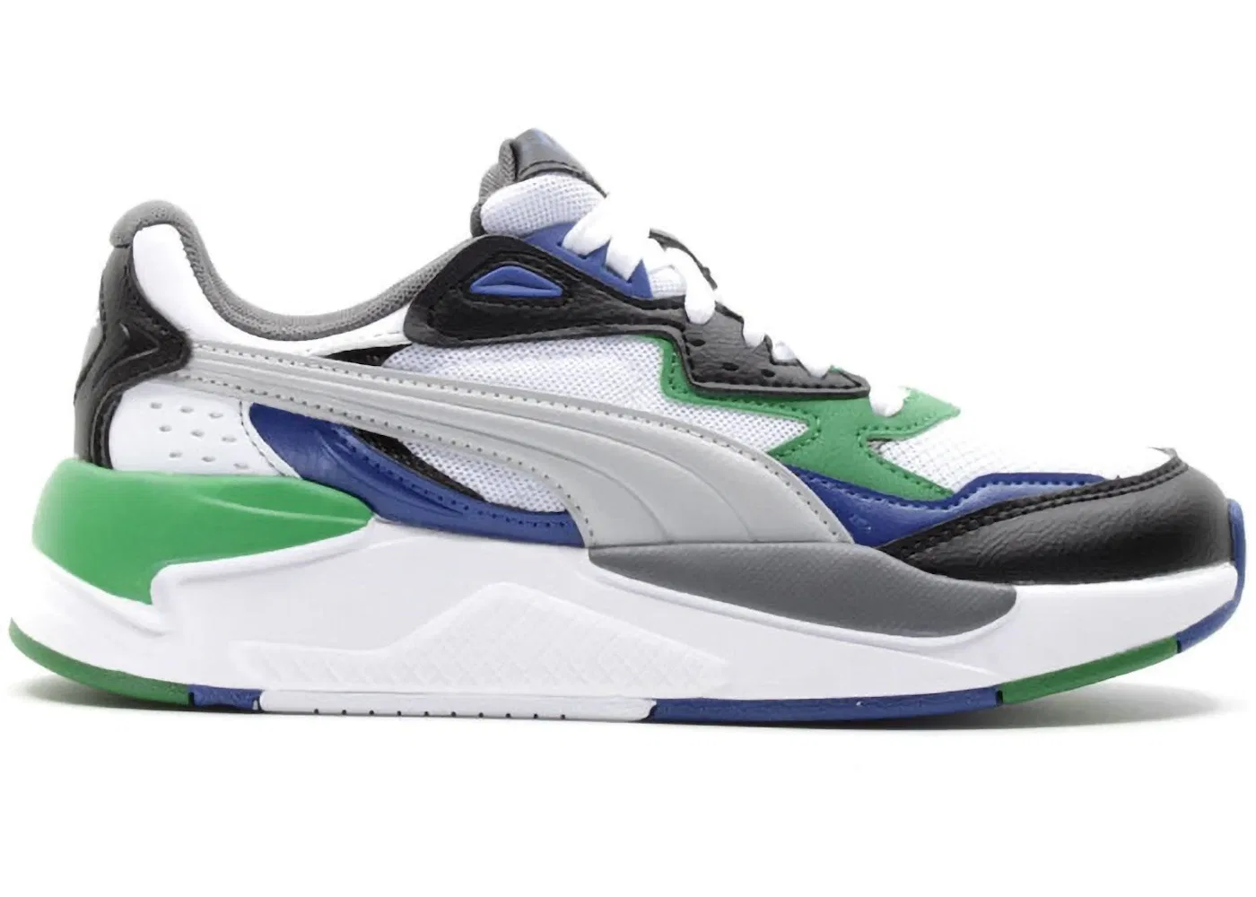 Детские кроссовки Lifestyle Puma X-Ray Speed, White/Cool Light Grey/Black/Archive Green