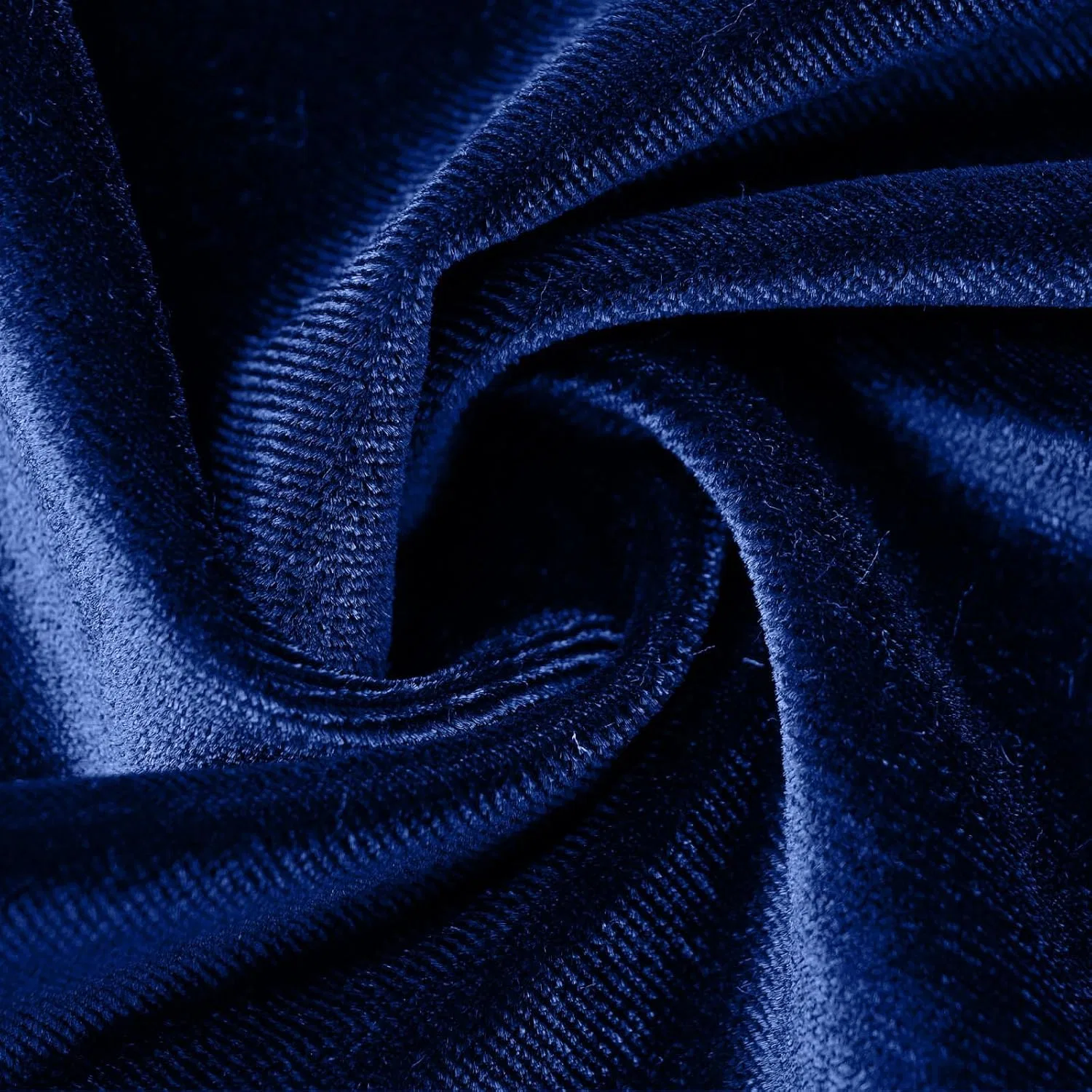 Женское A-силуэта платье с высоким поясом и бантом, Blue — фото 2