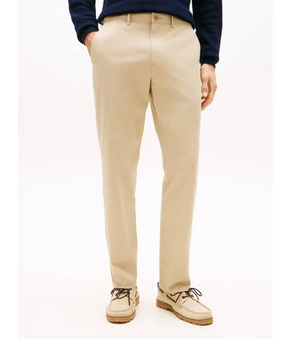 Мужские брюки-чинос зауженные Harlem Tommy Hilfiger, бежевый