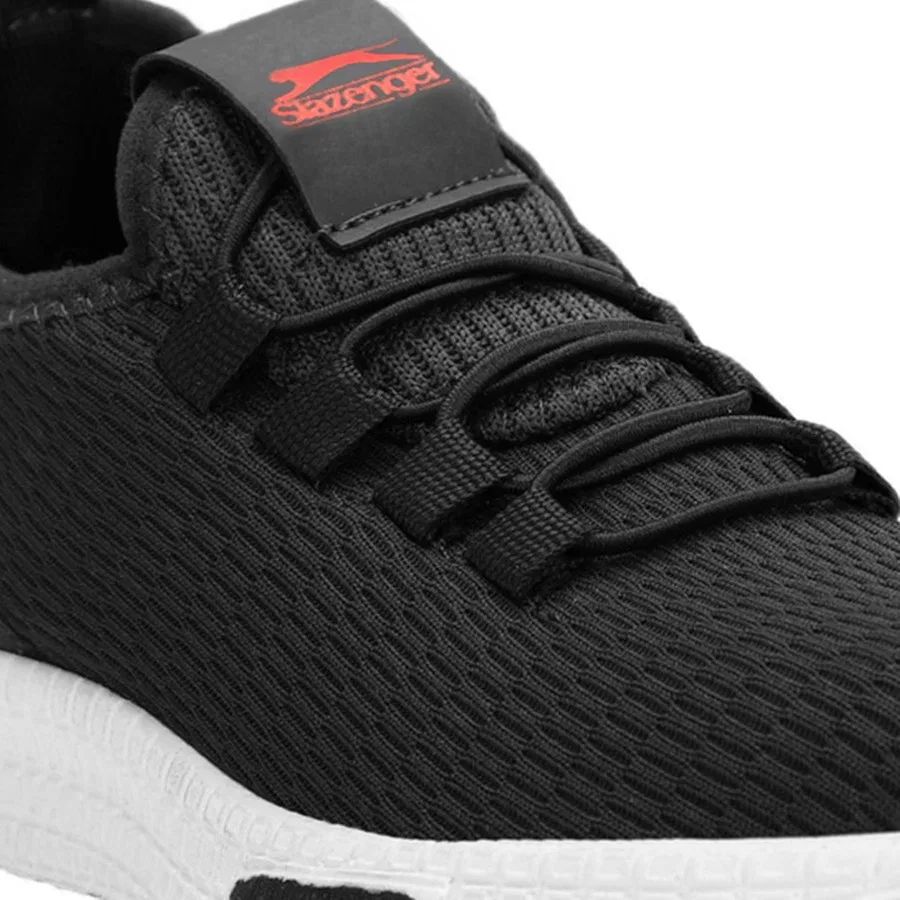 Детские кроссовки с текстильным верхом Slazenger ABENA I, Черно-красный — фото 4