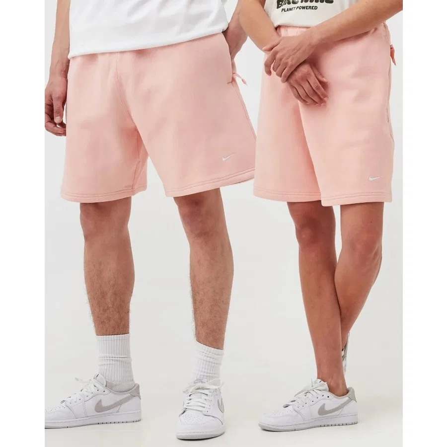 Шорты спортивные с флисом Nrg Solo Swoosh, Nike, Розовый — фото 3