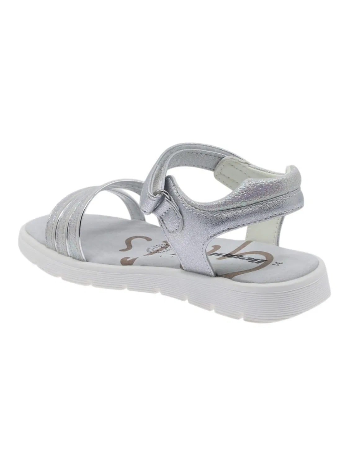 Сандалии Beppi Casual Sandal серебристого цвета — фото 2