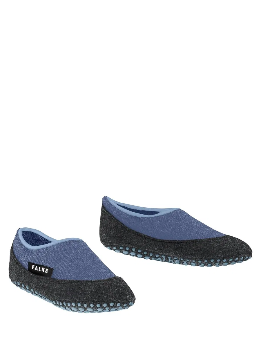 Носки FALKE 'Cosyshoe' дымчато-синего цвета — фото 3