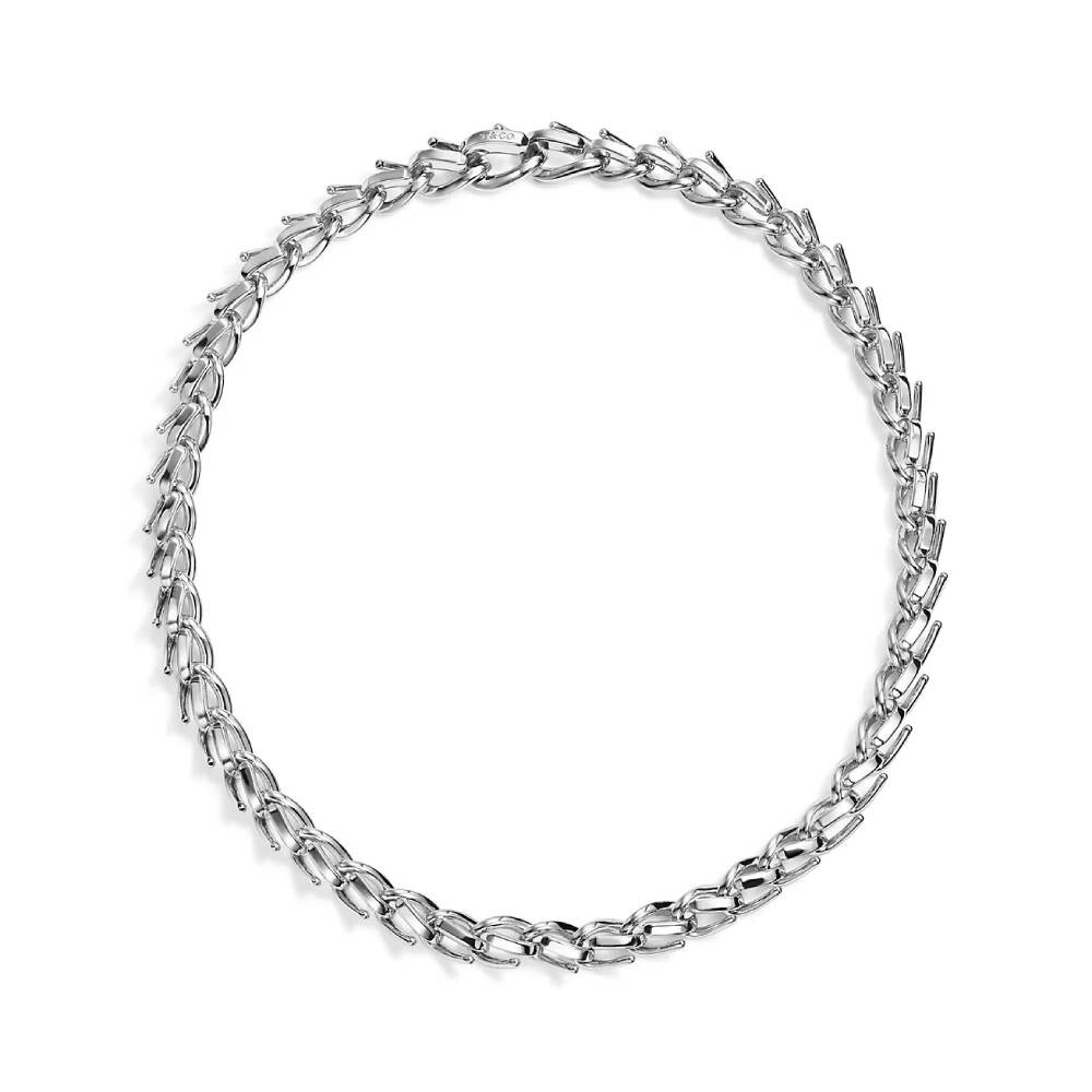 

Ожерелье Tiffany & Co. Medium Link, серебро