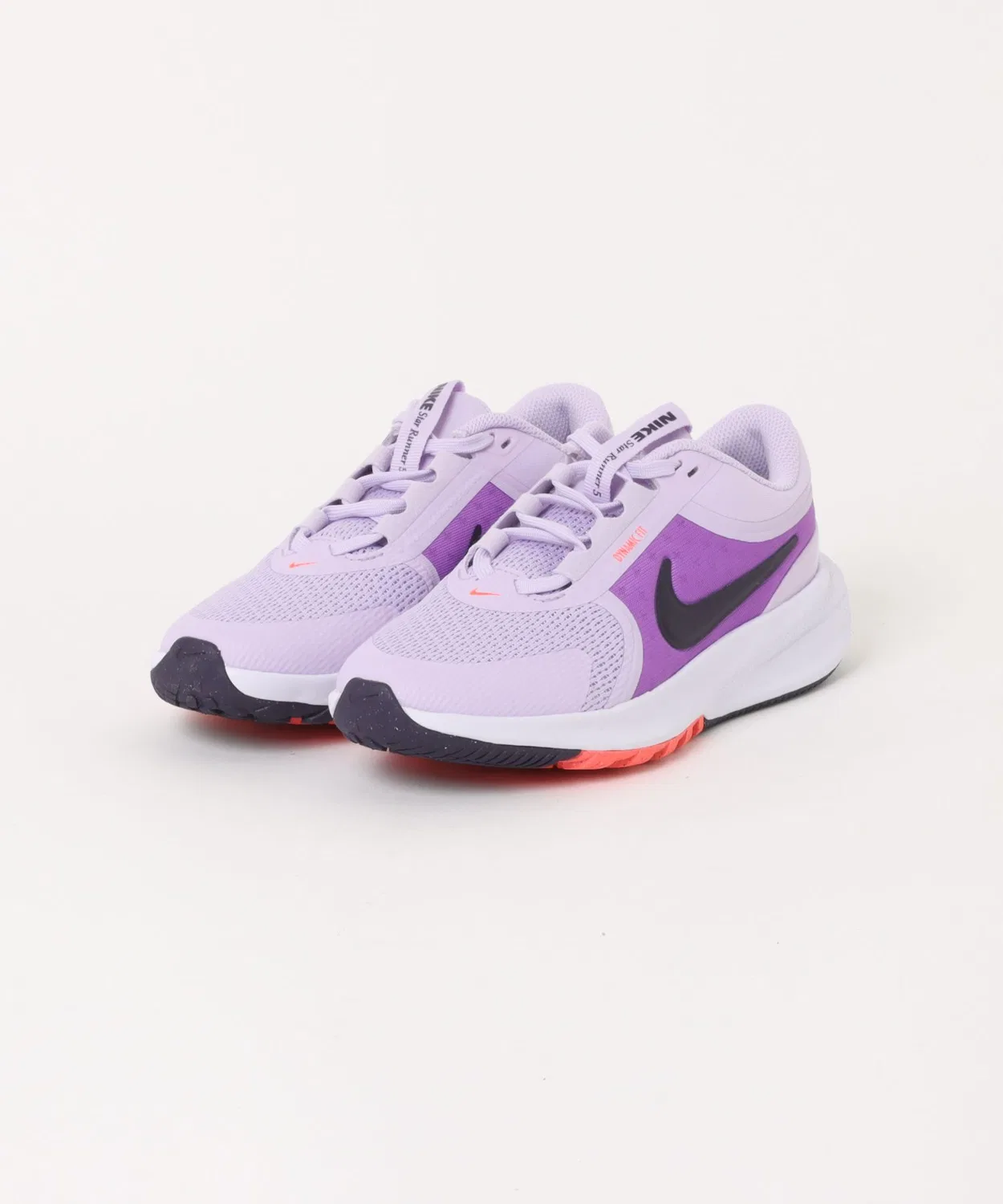 Детские кроссовки с шнуровкой STAR RUNNER 5 GS NIKE, Purple