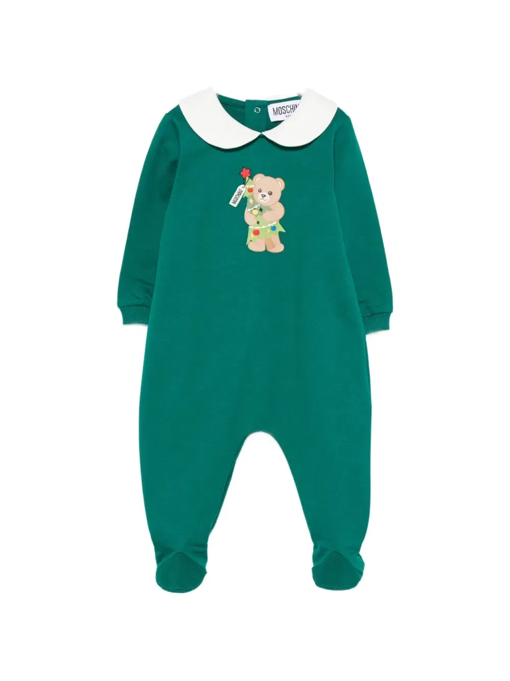 Пижама с длинными рукавами Teddy Bear Moschino Kids, зеленый