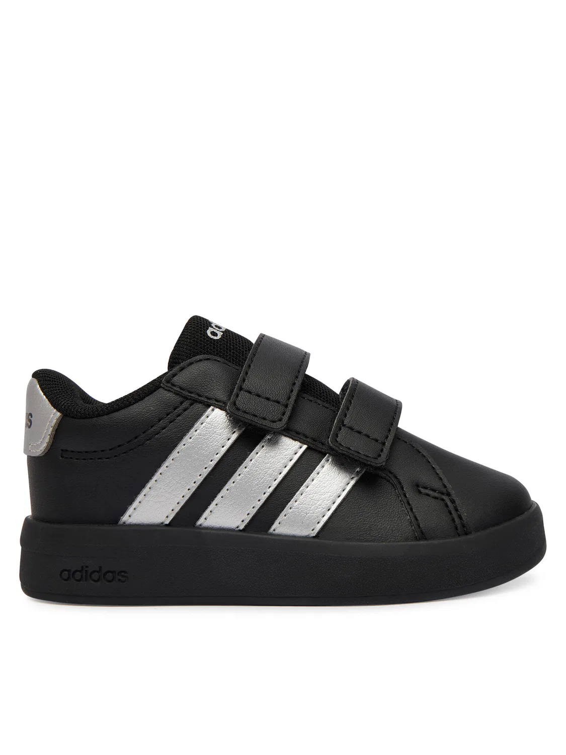 Кроссовки для мальчика Grand Court Shoes Infants Adidas, черный