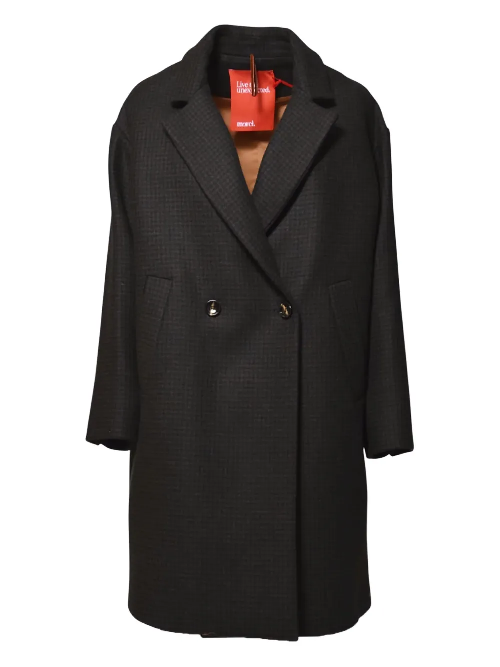 

Двубортное пальто Merci, коричневый