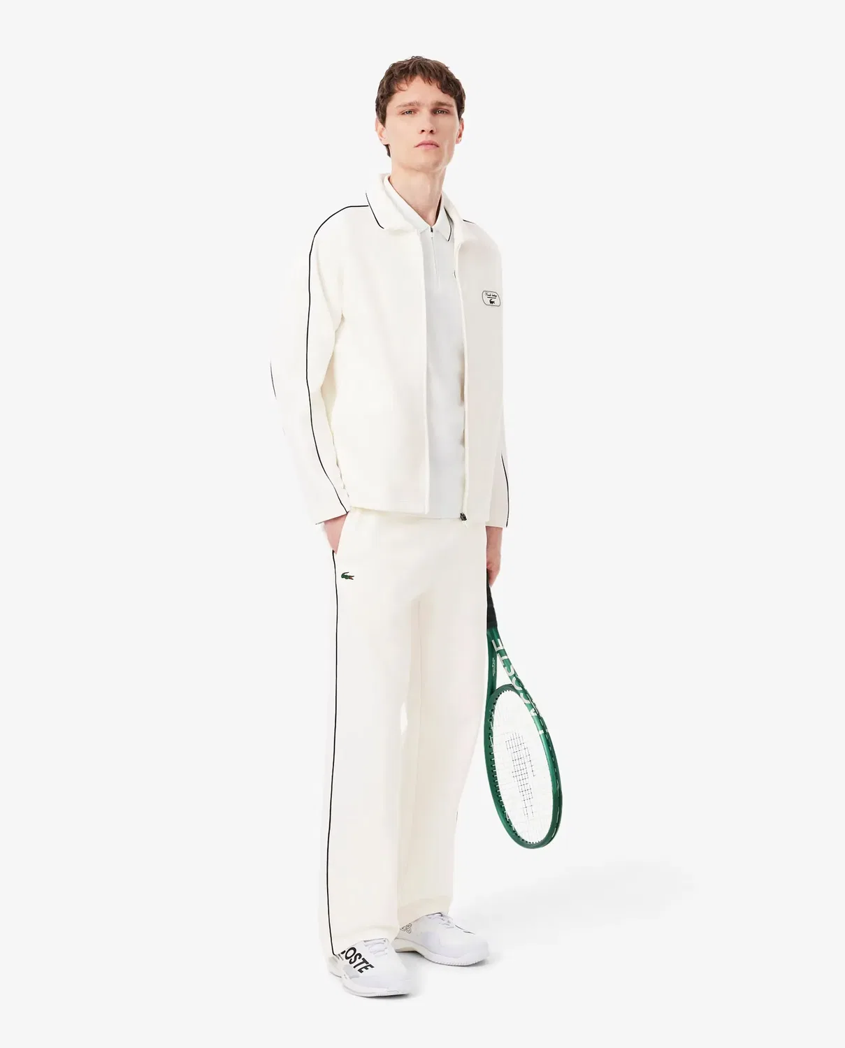 Мужские спортивные брюки-джоггеры Lacoste, хлопок, Azul Marino — фото 4