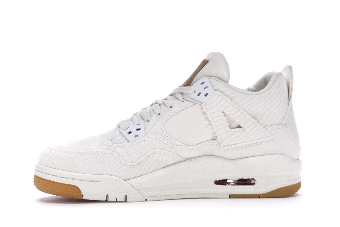 Детские кроссовки Lifestyle Jordan 4 Retro Jordan, White White White — фото 3
