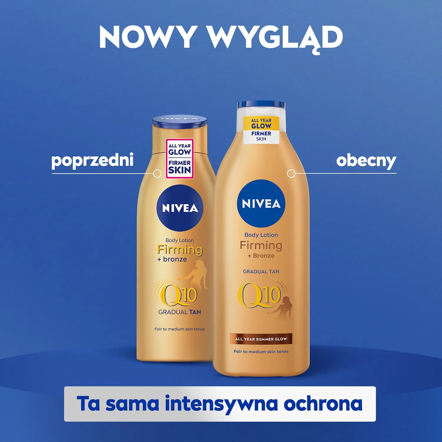 Лосьон для тела укрепляющий NIVEA Q10 + Bronze 400 мл, набор 2 шт — фото 2
