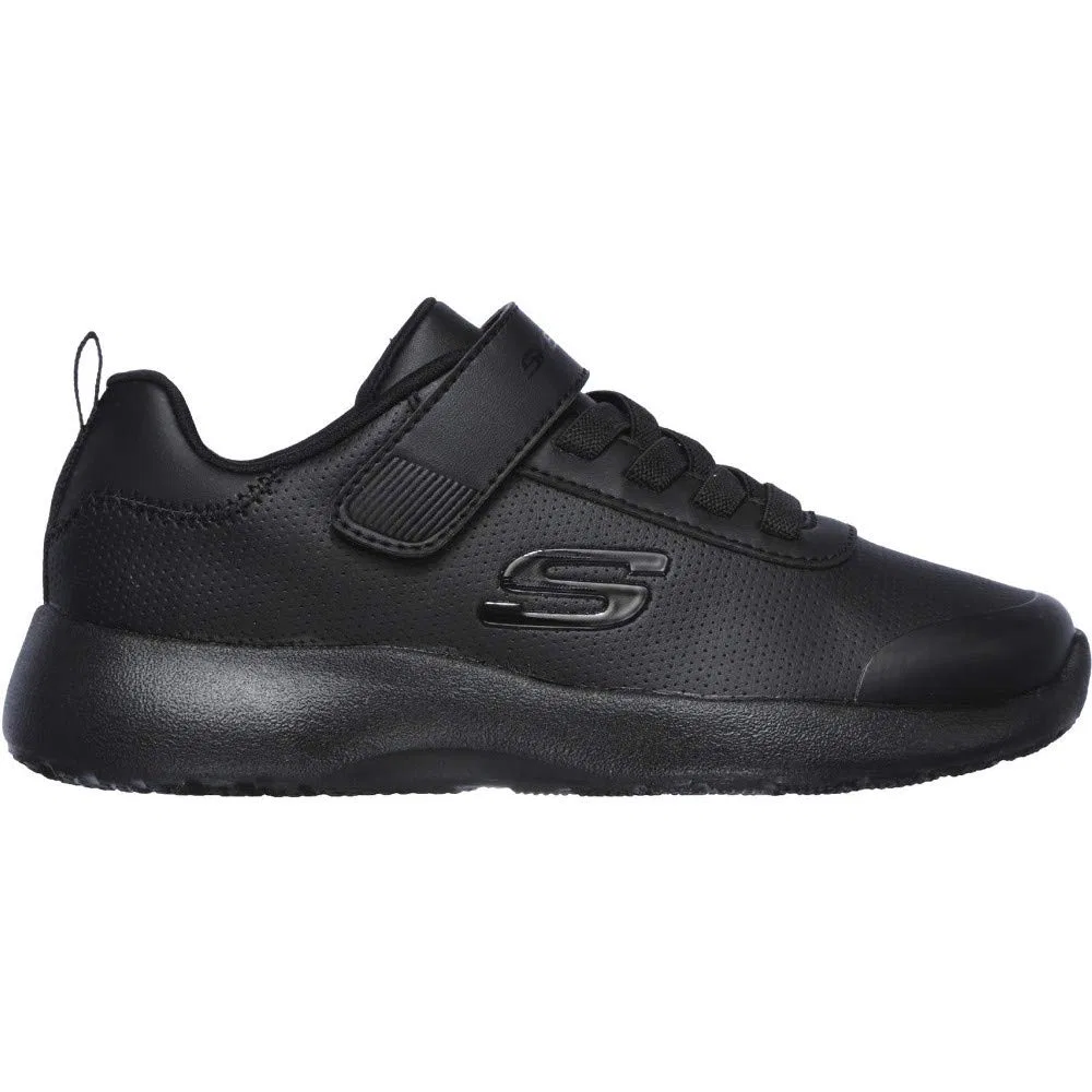 Детские кроссовки со шнурками Skechers Dynamight-day School-97772l, Black Black Bbk — фото 2
