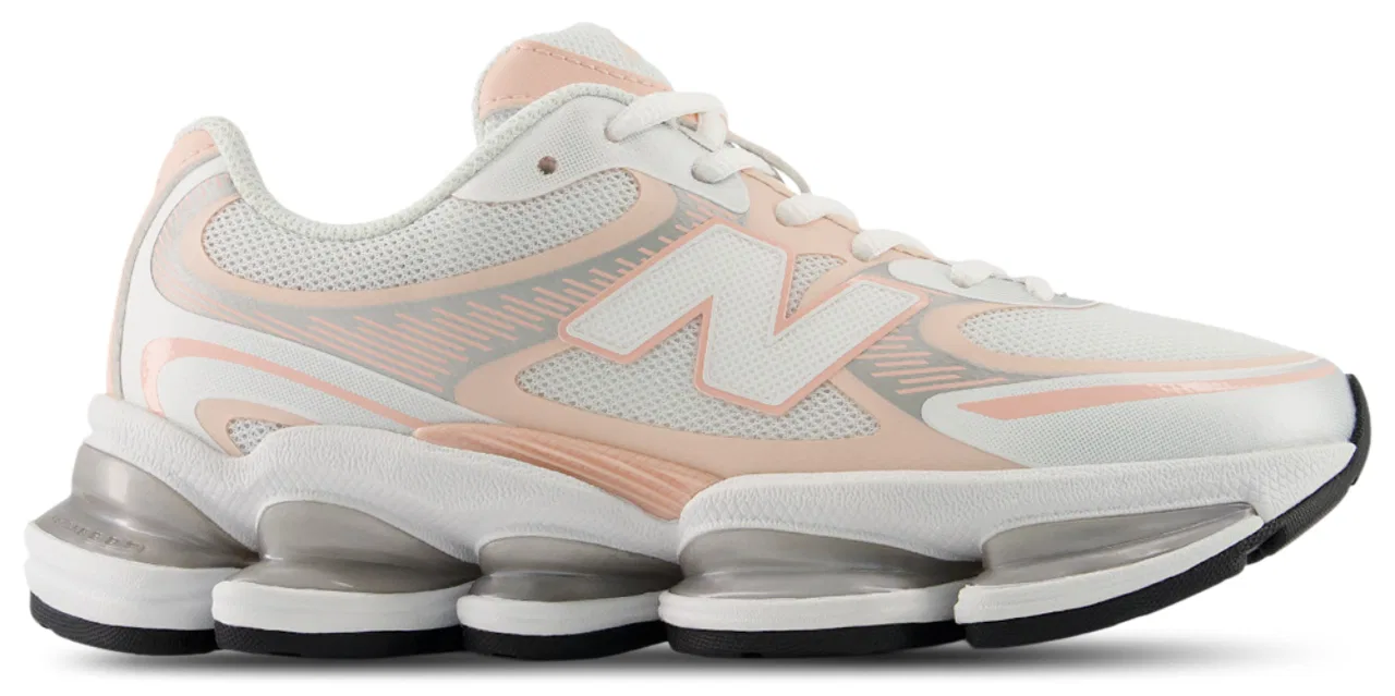 Кроссовки для девочек 2000 New Balance, белый/розовый