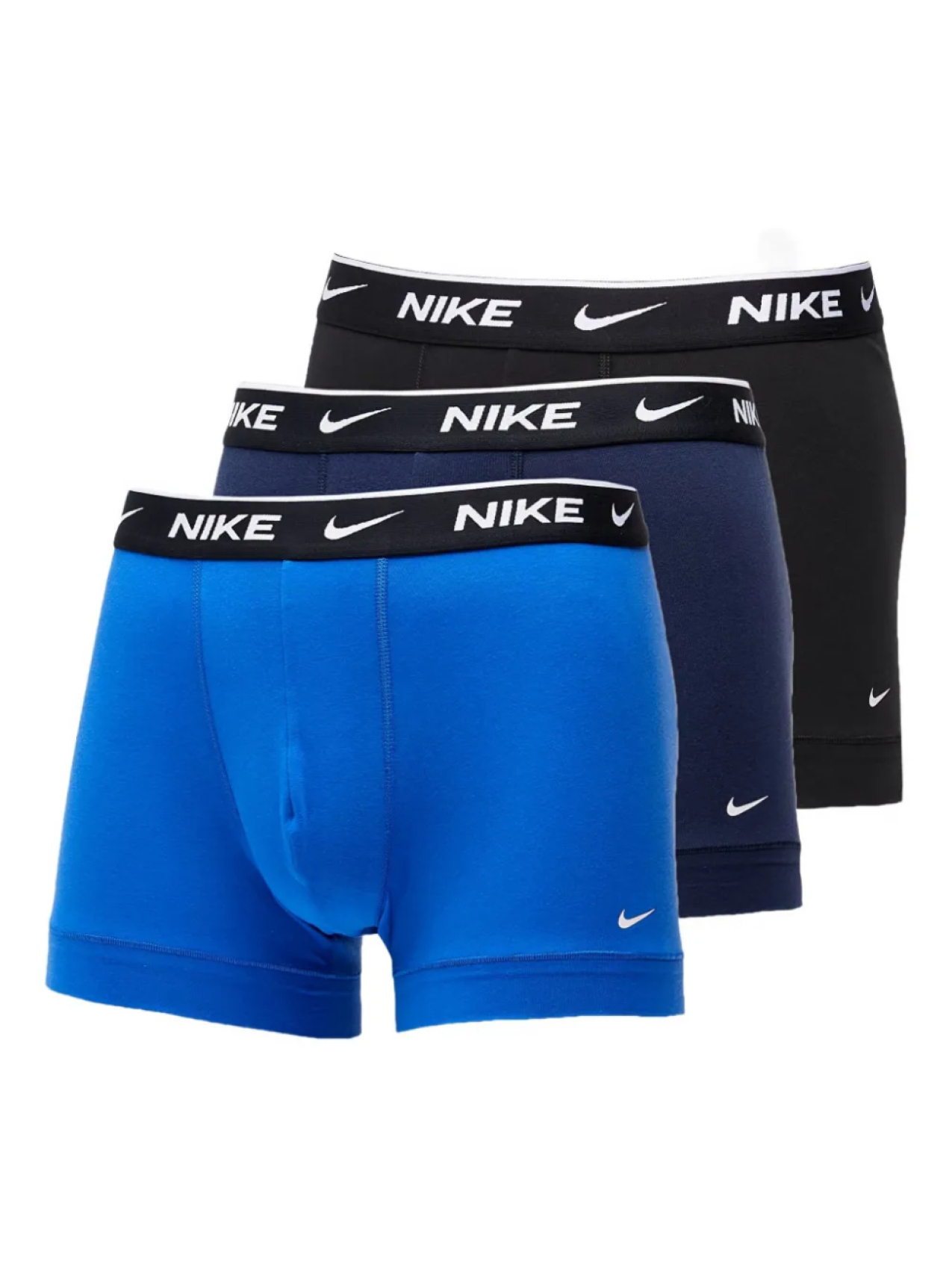 

Боксеры-боксеры с логотипом Nike Dri-Fit и поясом (упаковка из трех шт.), черный