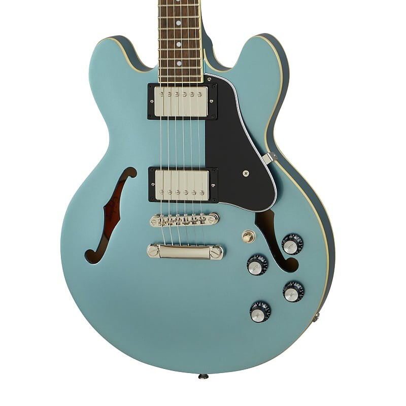 

Полуакустическая электрогитара Epiphone ES-339, Pelham Blue Inspired by Gibson ES-339