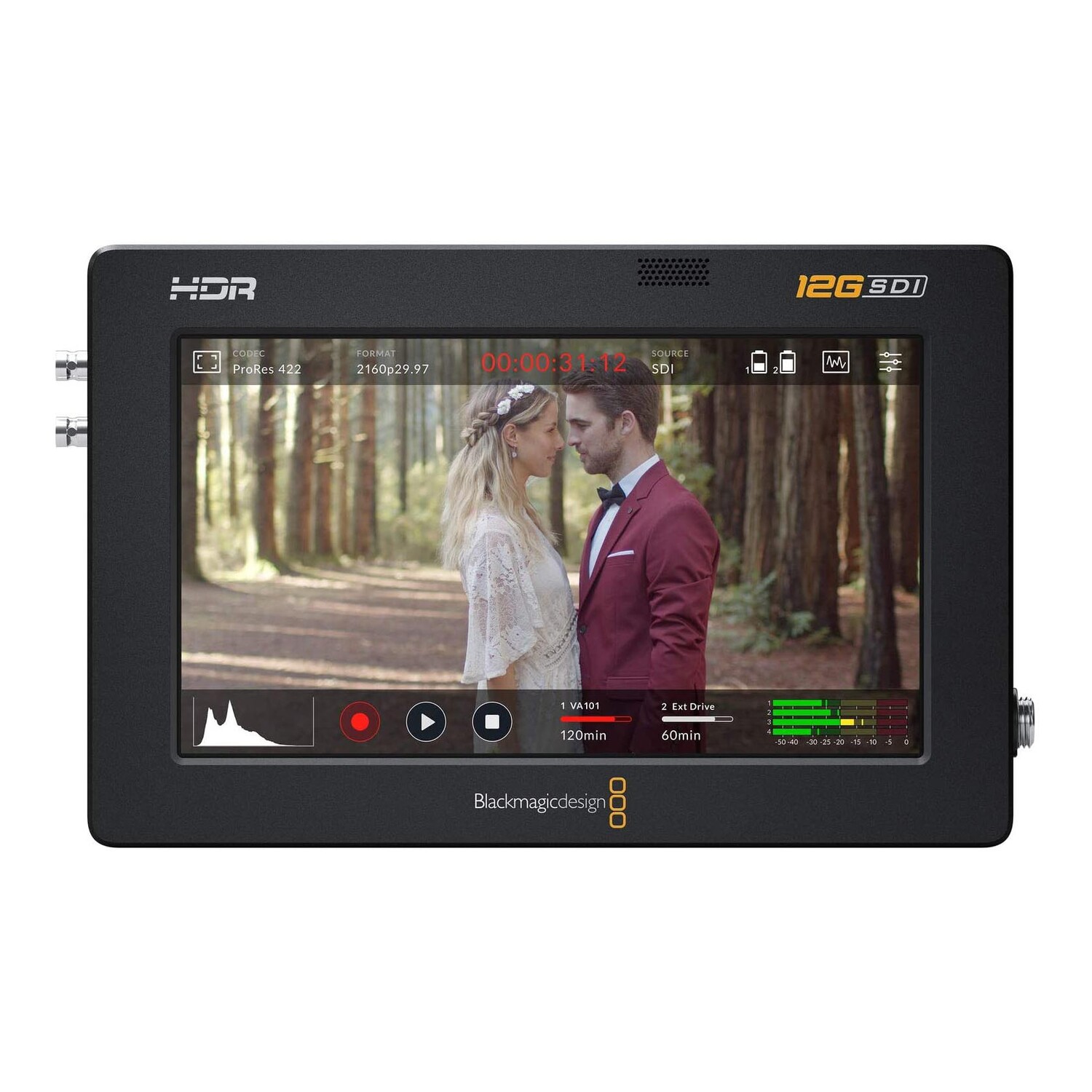 

Монитор-рекордер Blackmagic Design Video Assist 5'' 12G HDR