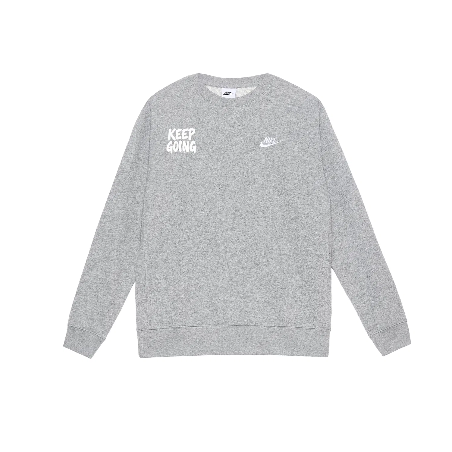 Nike Мужской свитшот с круглым вырезом Nik Gray — фото 4