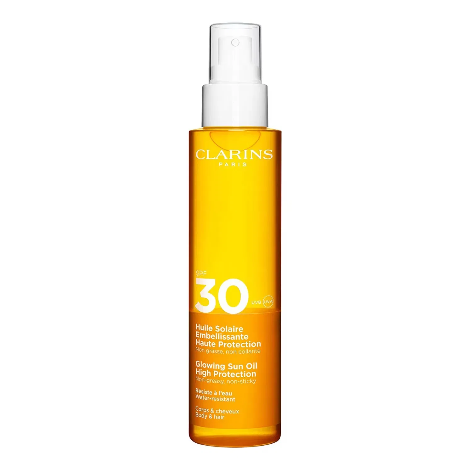 Масло для загара с высокой защитой SPF 30 CLARINS, 150 мл