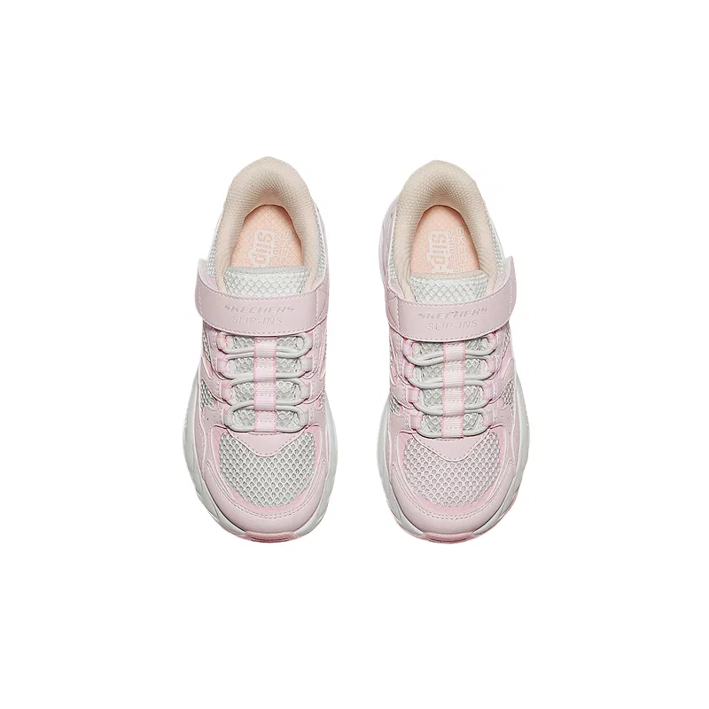 Детские повседневные кроссовки с сеткой Skechers, Light Pink LTPK — фото 4