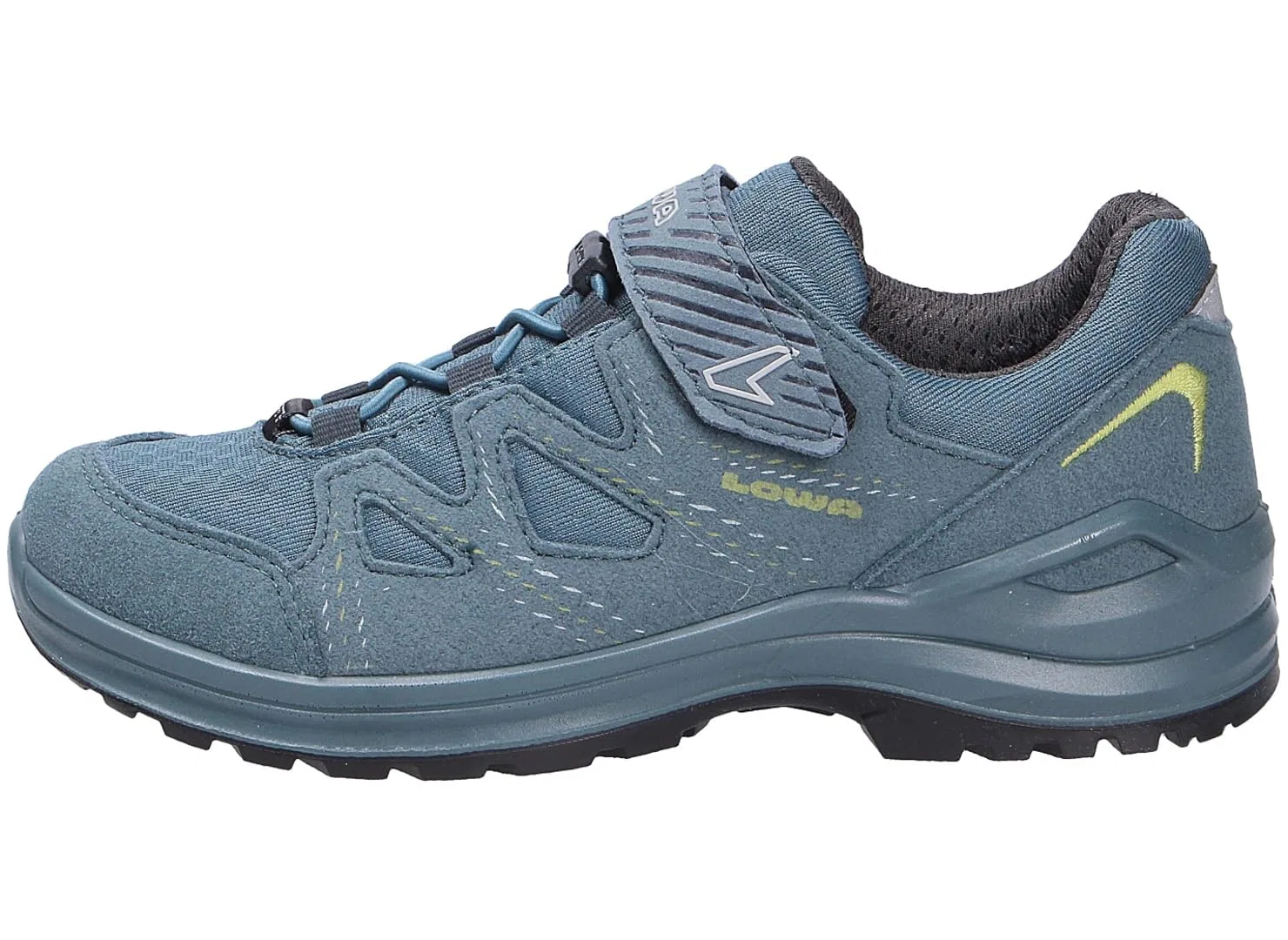 Детские кроссовки для мальчиков водонепроницаемые Innox Evo II Gtx Lo Jr LOWA, Blu — фото 2