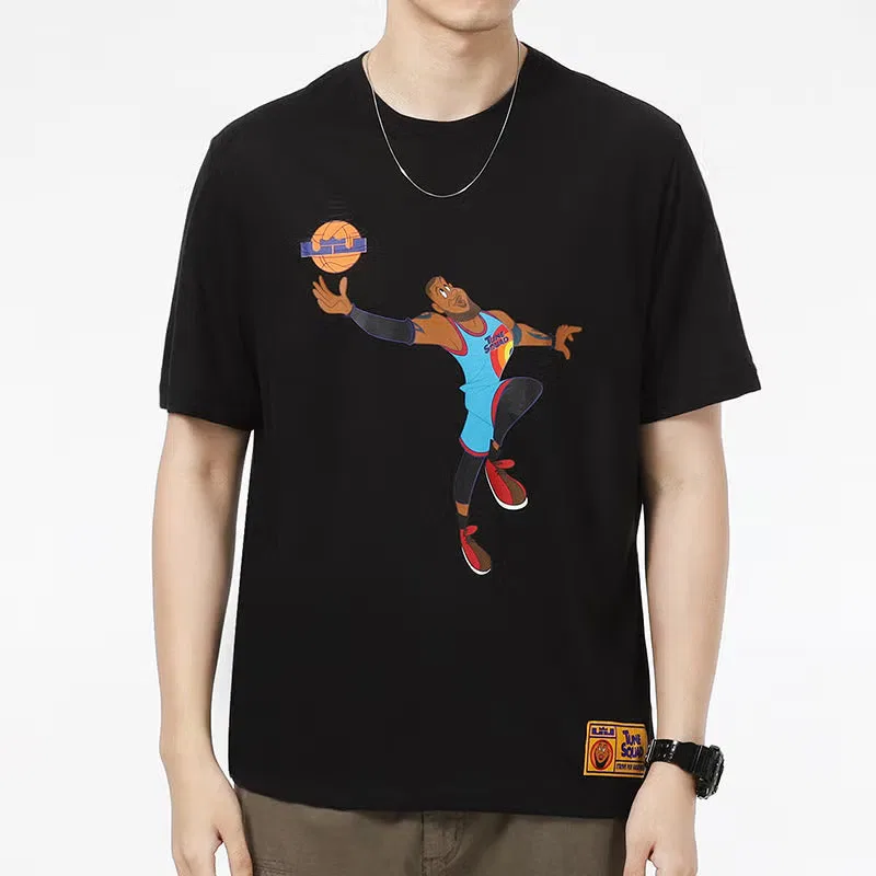 Футболка спортивная с принтом Space Jam 2 Nike, черный — фото 2