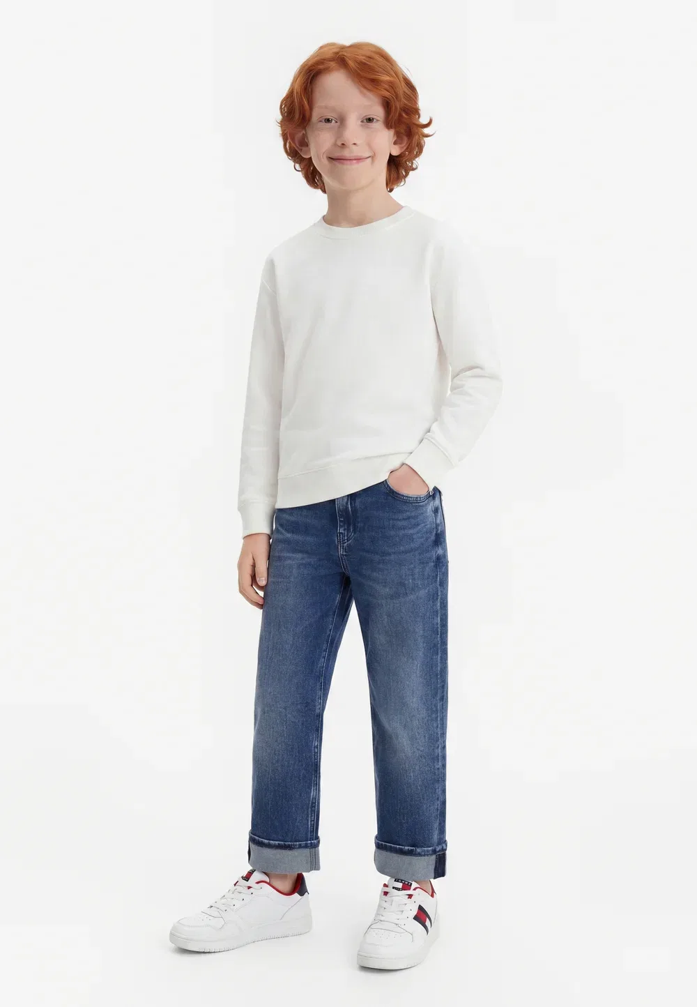 Джинсы свободного кроя - джинсы свободного силуэта Tommy Hilfiger, Denim Medium Americana