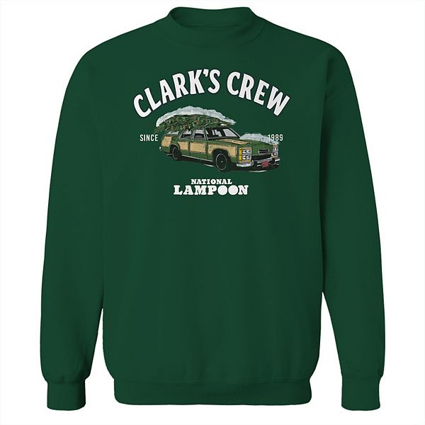 

Мужской свитшот с принтом National Lampoon's Christmas Vacation Clark's Crew Since 1989 Licensed Character