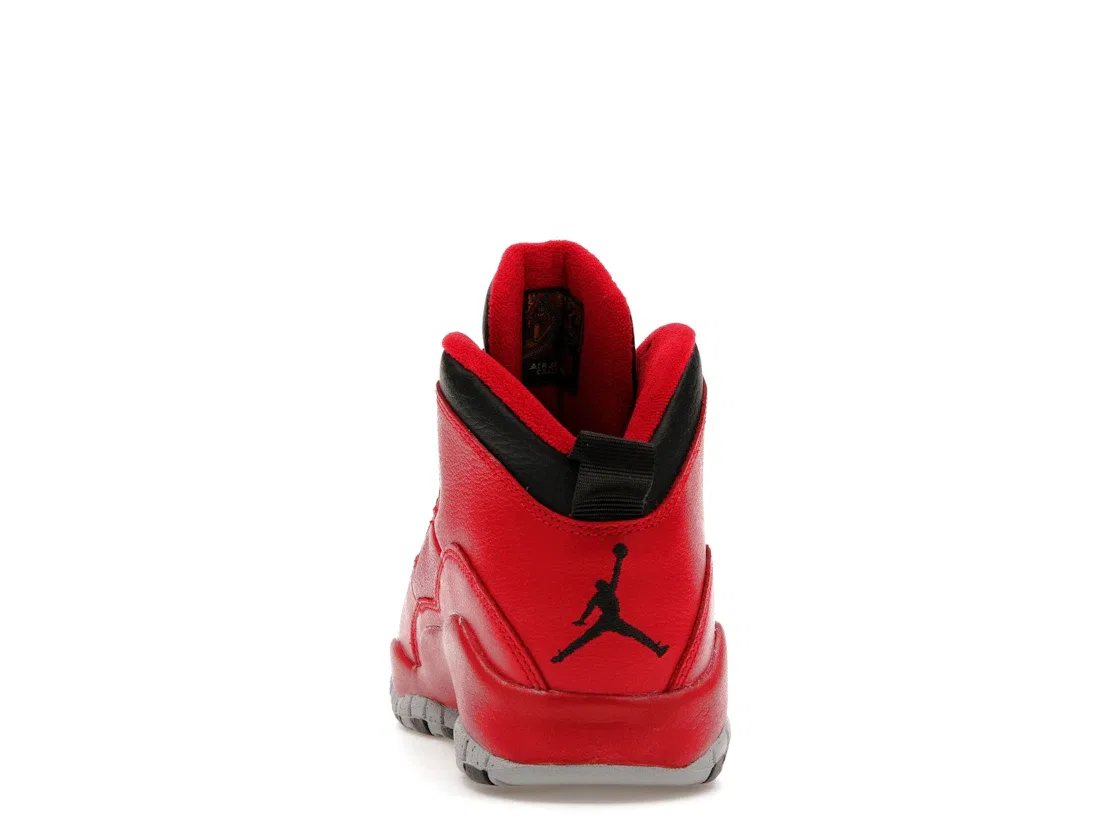 Детские кроссовки Lifestyle Jordan 10 Retro Jordan, Gym Red/Black/Wolf Grey — фото 4