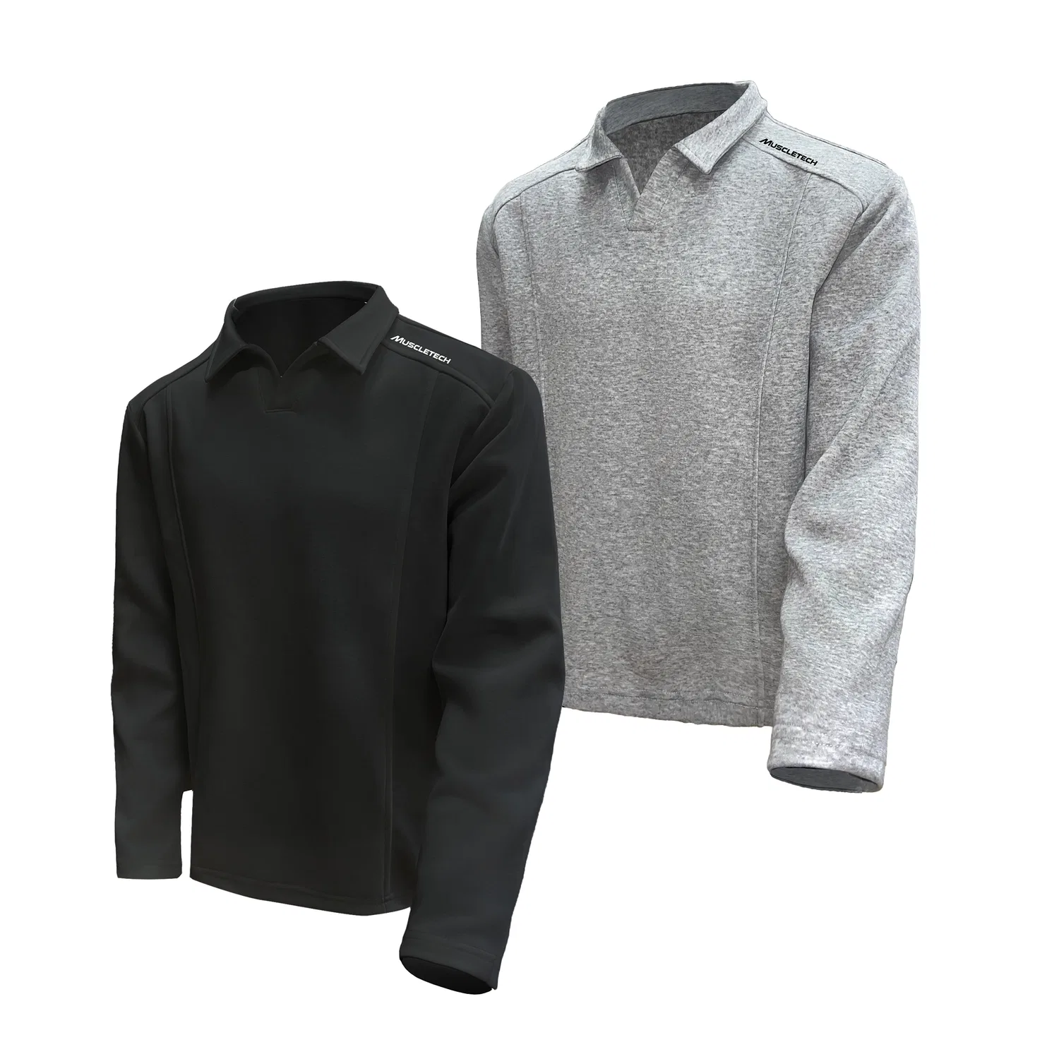 Детский свитшот с отложным воротником Unisex Lapel MUSCLETECH — фото 3