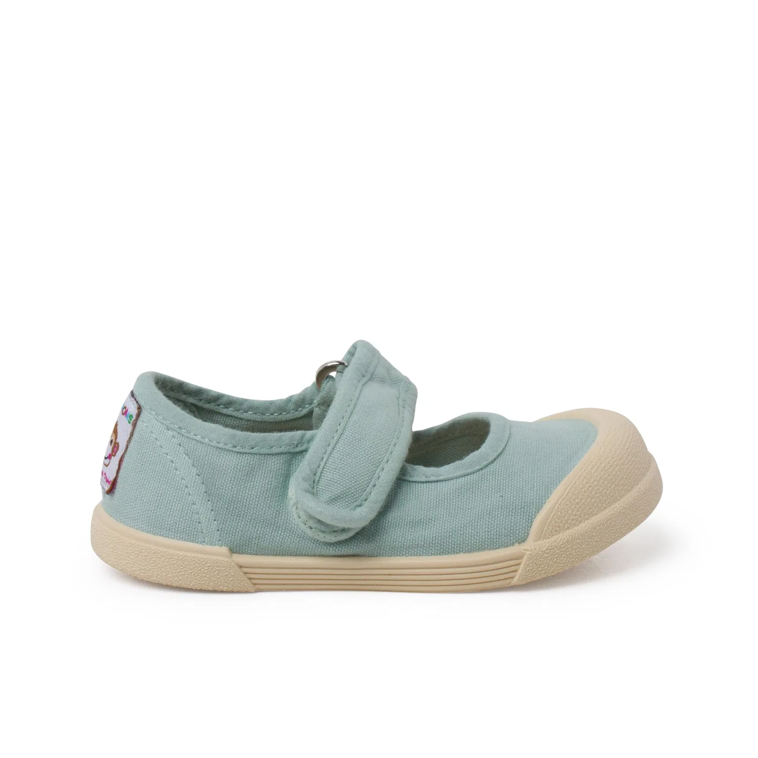 Детские балетки без каблука Pisamonas Barefoot Canvas Soft Strap Ballet Flats, Mint