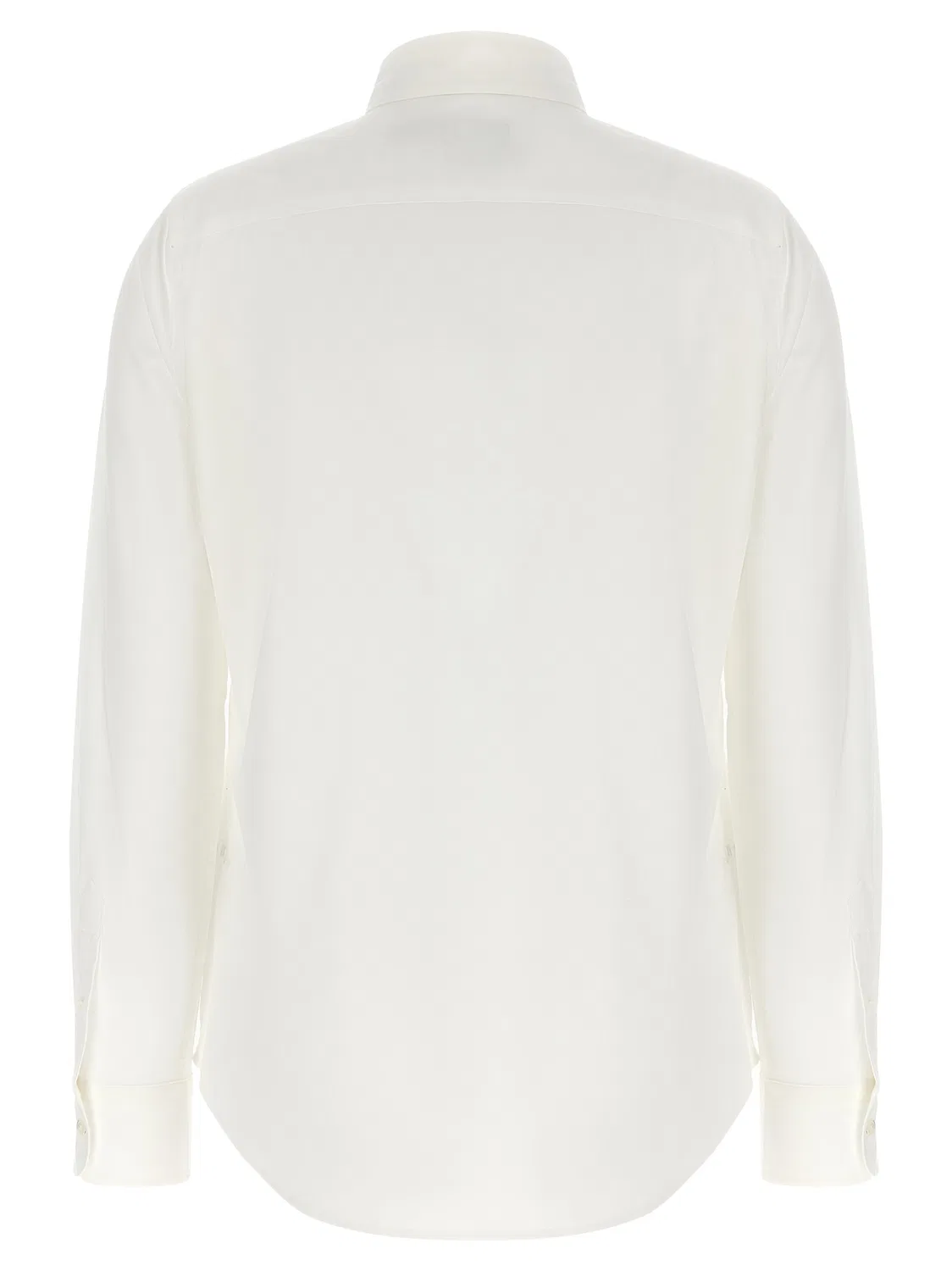 Женская блузка с длинным рукавом White Cotton Blouse Polo Ralph Lauren, White — фото 2