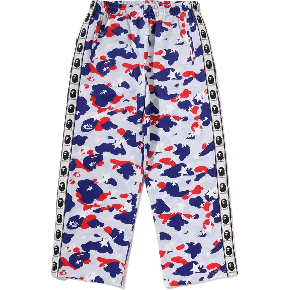 Детские спортивные штаны из трикотажа с молнией A BATHING APE, Blue — фото 3