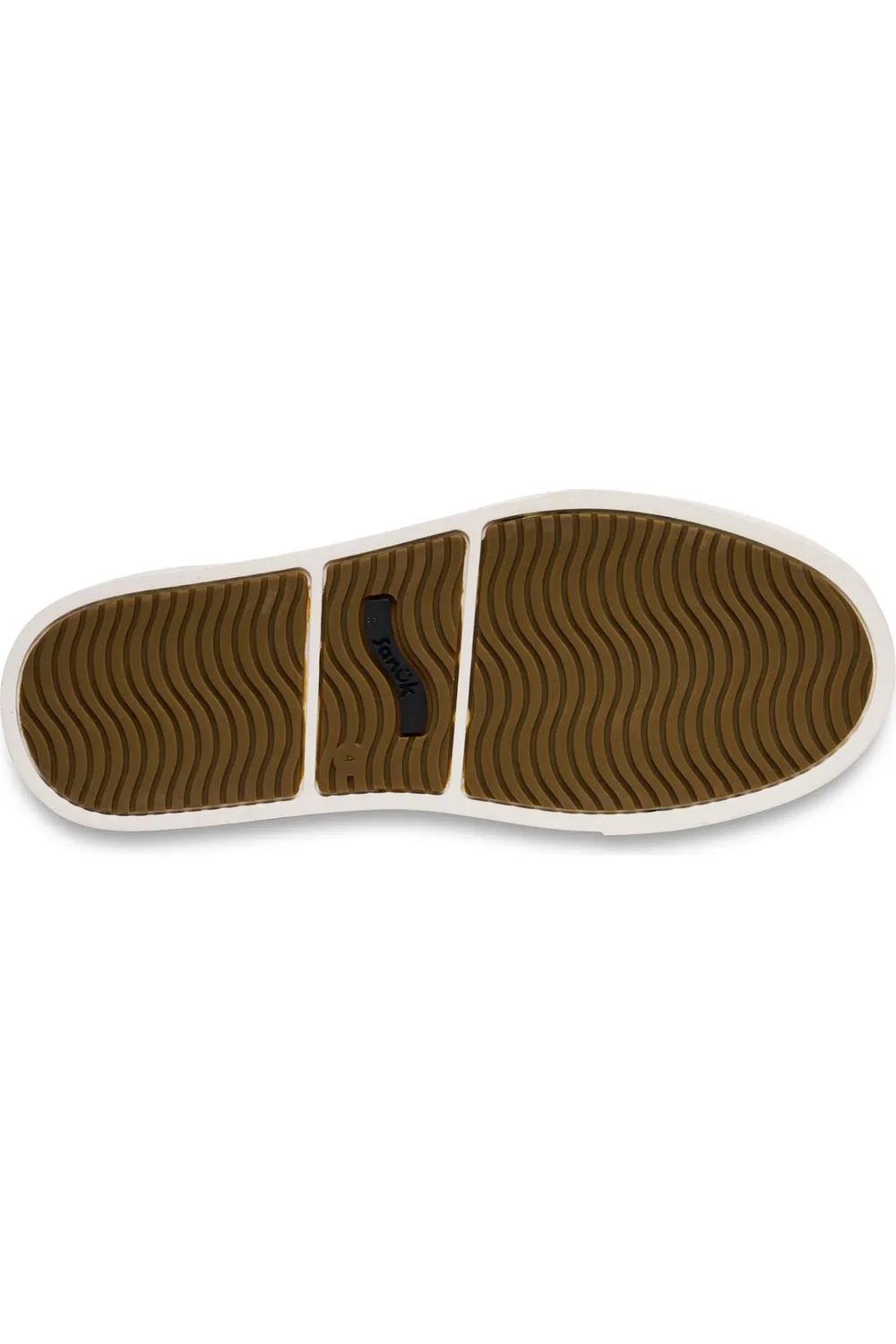 Детские кроссовки slip-on с ортопедической стелькой Hava Sanuk, черный — фото 4
