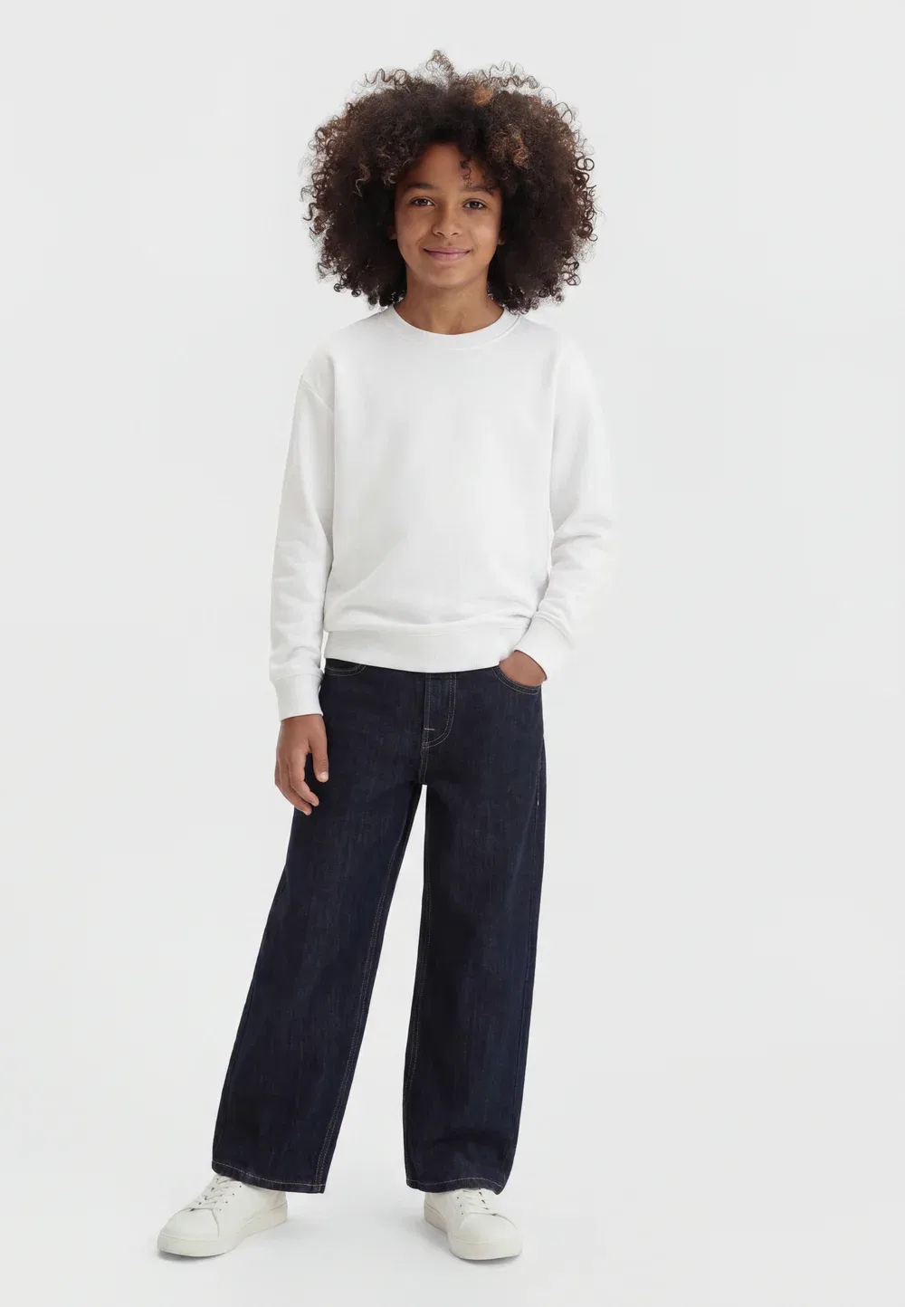 Jjialex jjoriginal - джинсы прямого кроя Jack & Jones Junior, Blue Denim