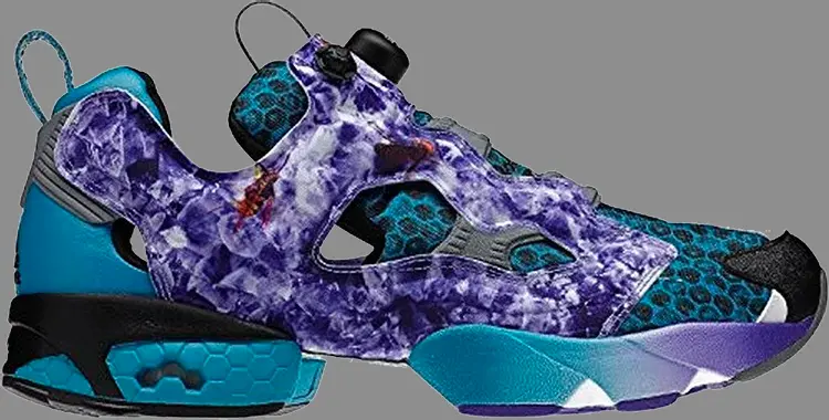 

Кроссовки instapump fury og 'social status' Reebok, синий