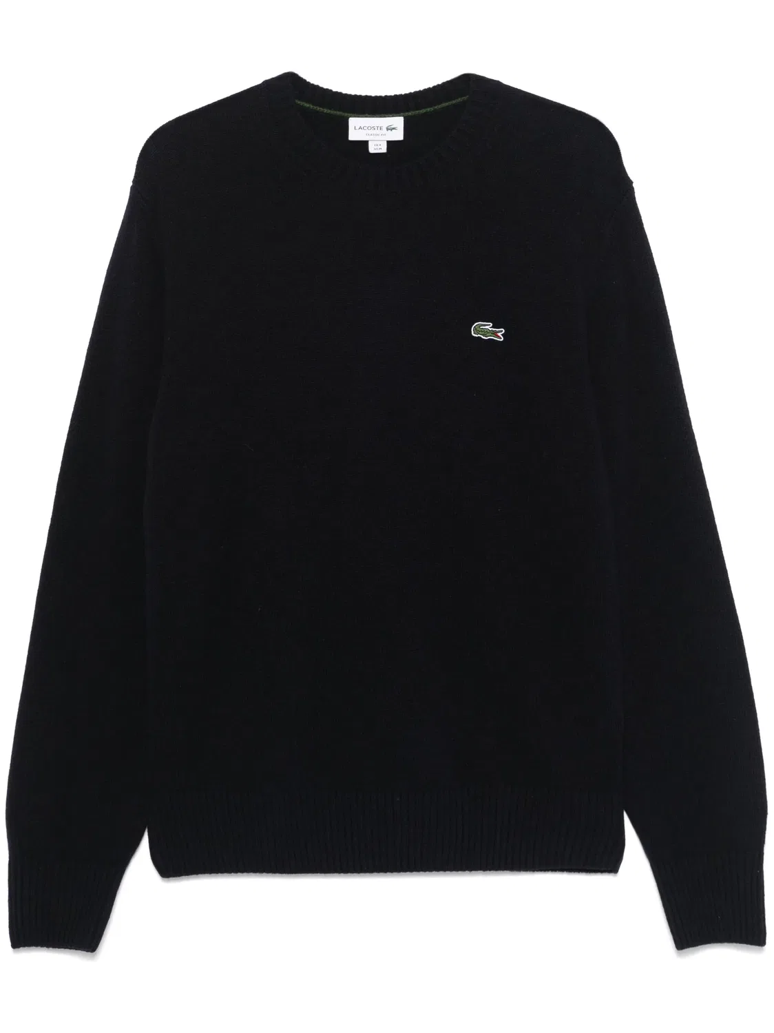 Шершавая водолазка цвета темной ночи Lacoste, темная ночь