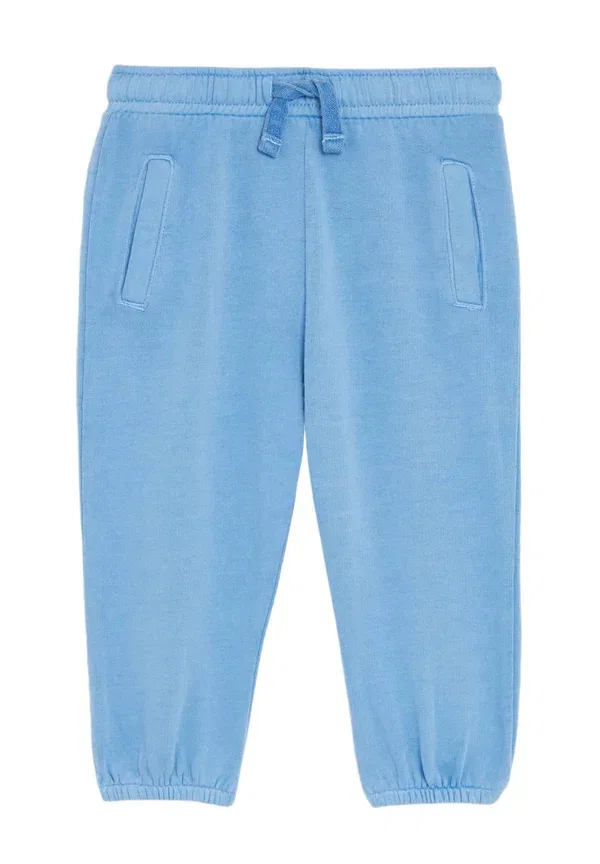 Брюки хлопковые 2Pk joggers Marks & Spencer, синий — фото 3