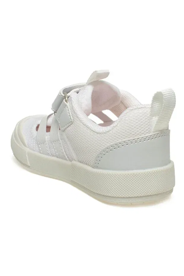 Детские кроссовки для девочек с подсветкой Momo Bebe Vicco, White/White — фото 4